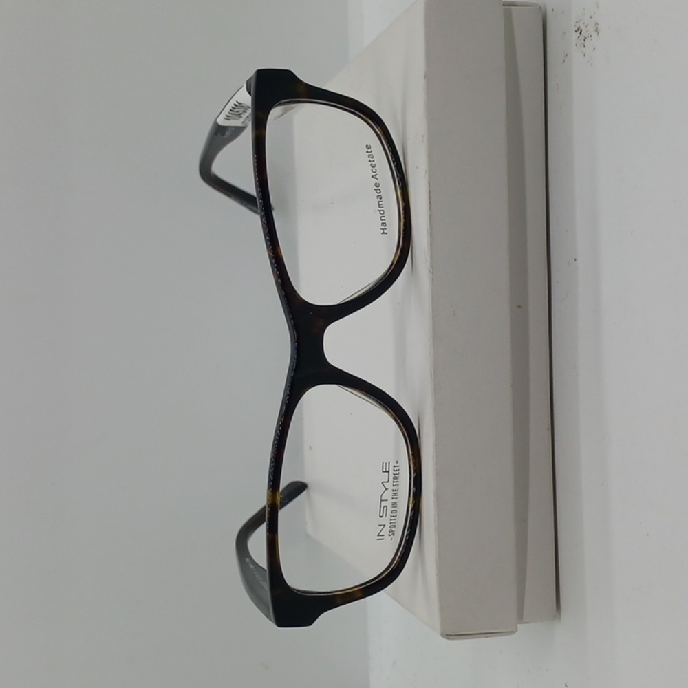 NWT MEN'S IN STYLE EYEGLASS FRAMES ISDM05 HAVANA GREEN